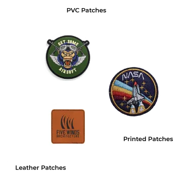 Custom patch quote illustration