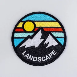 Custom Embroidered 1 patch example