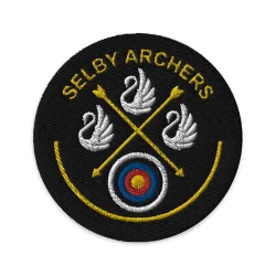 Custom Embroidered 2 patch example