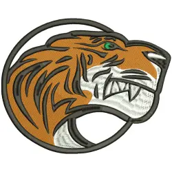 Custom Embroidery Digitizing 4 patch example