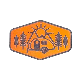 Debossed Design With Burn Effect patch