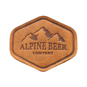 Real Leather patch