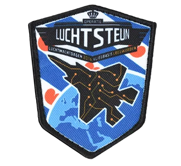 Custom Luchtsteun patch example
